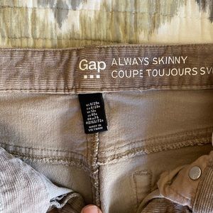 Gap skinny cords